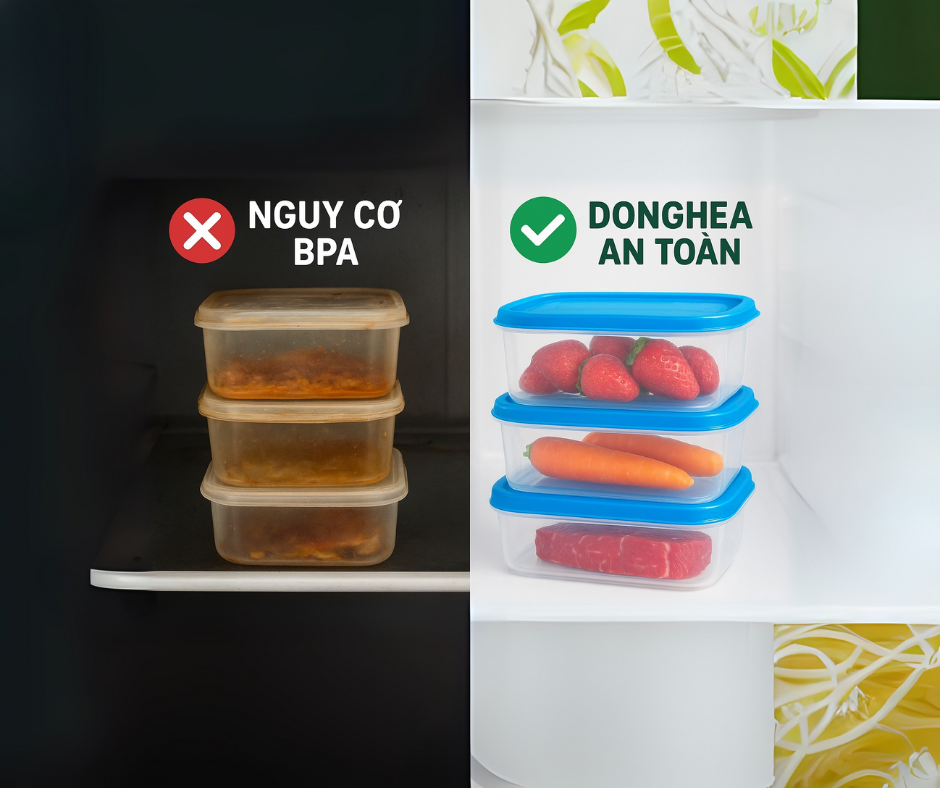 Bạn có chắc hộp nhựa đựng thực phẩm trong bếp mình đang an toàn cho cả nhà?