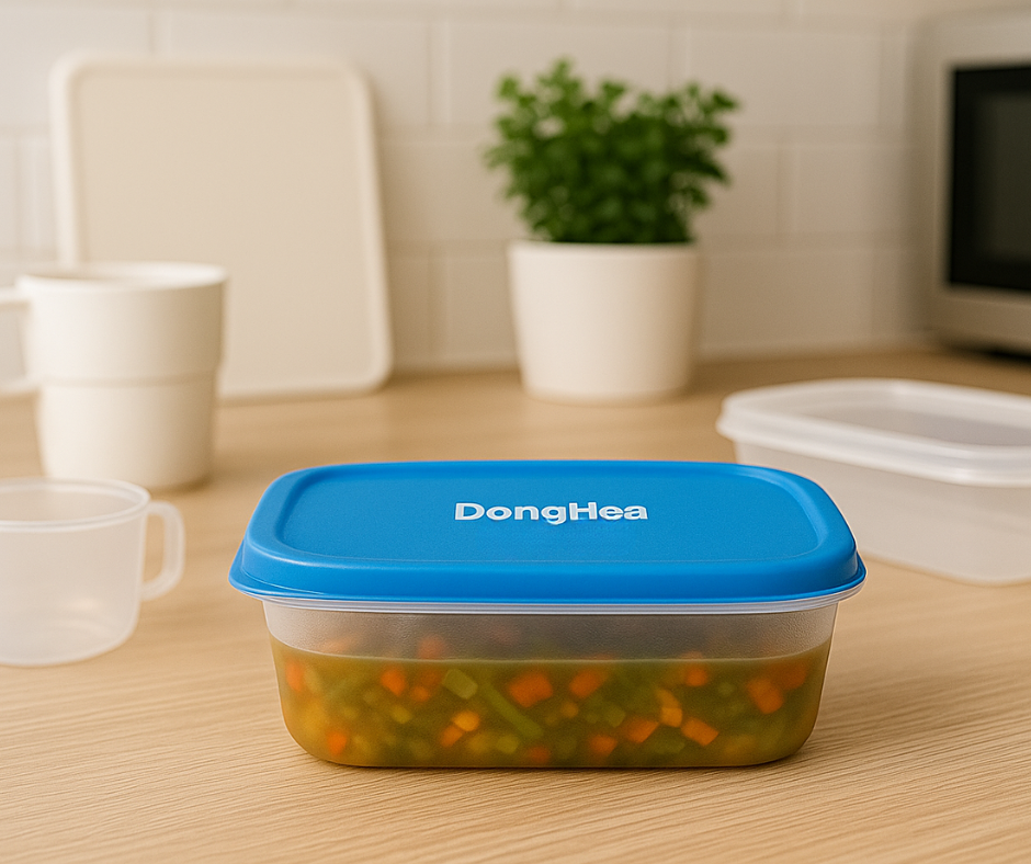 Hộp đựng thực phẩm Donghea – Không cần gioăng, vẫn kín khí vượt trội