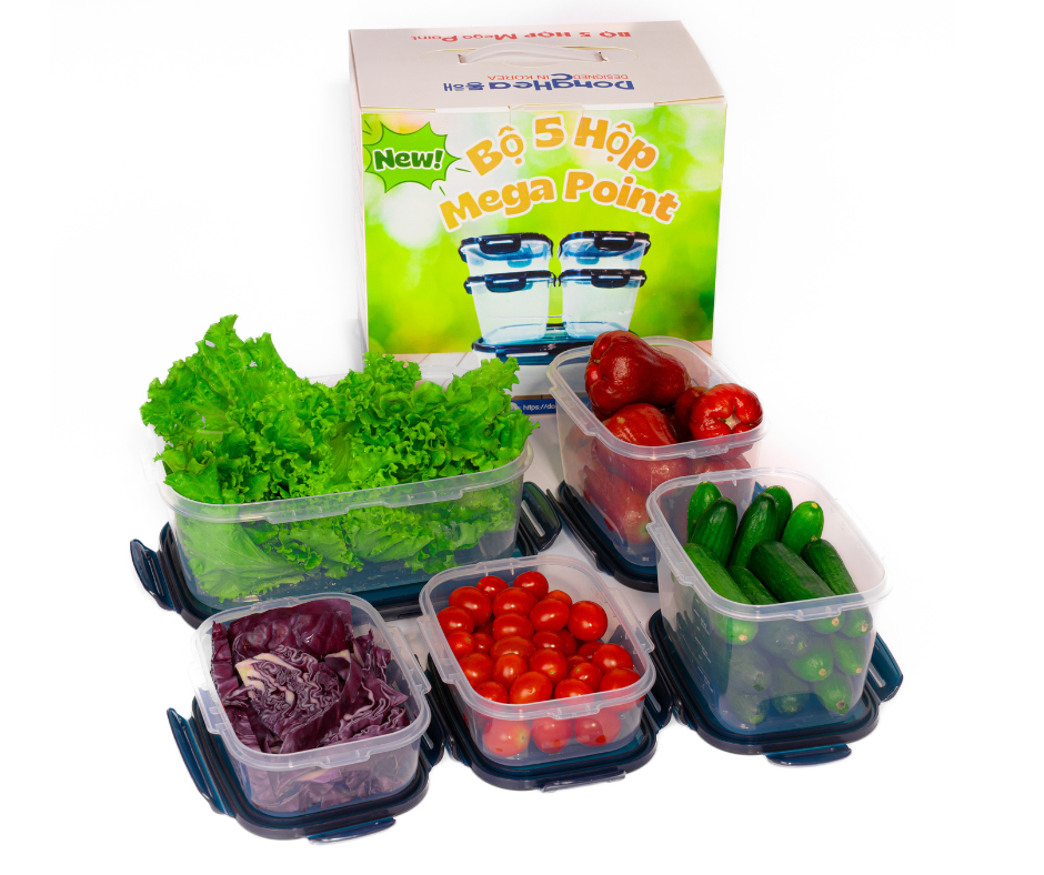 MegaPoint – Giải pháp đựng thực phẩm vượt trội cho gian bếp hiện đại