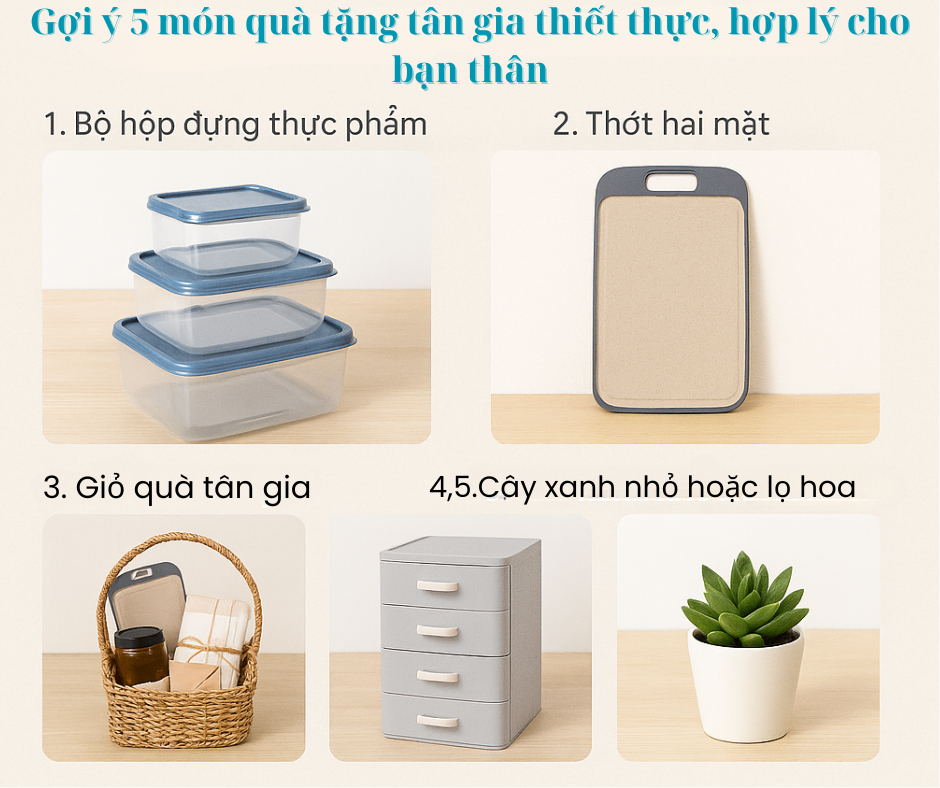 Quà tân gia cho bạn thân – Gợi ý 5 món quà vừa đẹp, vừa thiết thực