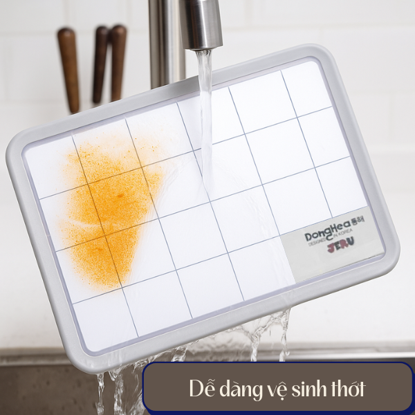 Bộ 2 Thớt Kháng Khuẩn Ion Bạc JERU không BPA, an toàn chính hãng