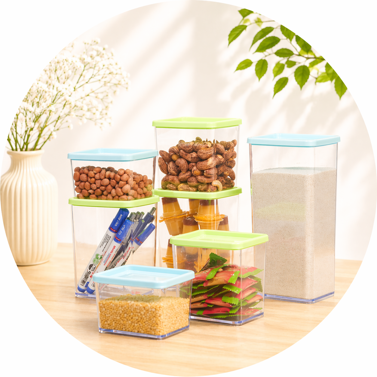 Hộp bảo quản thực phẩm đồ khô Topblock