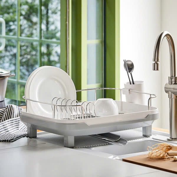 Kệ úp bát đĩa 1 tầng inox 304 cao cấp Dong Hea - Ảnh 3